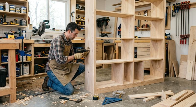 Bookcase Construction in Winston Salem, NC