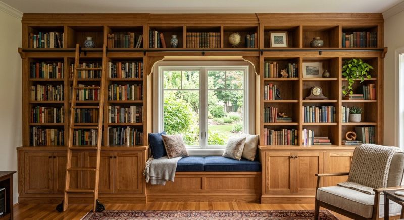 Bookcase Installation in Alexandria, VA