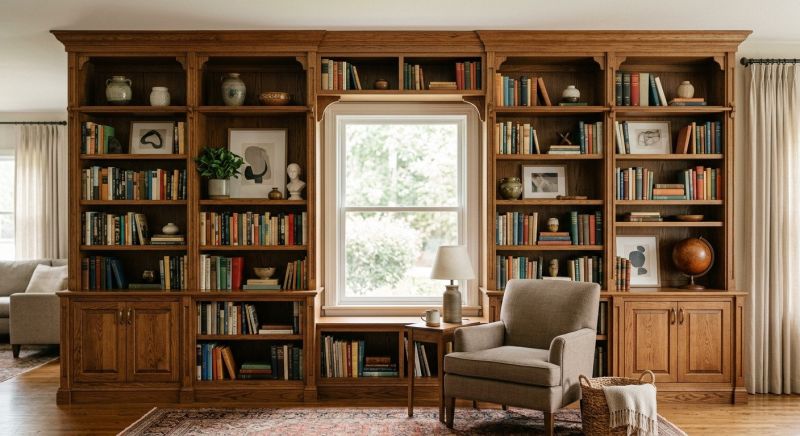 Bookcase Installation in Fairfax, VA