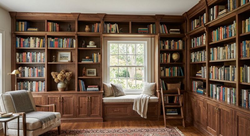 Custom Bookshelves Service in Annapolis, MD