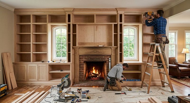 Fireplace Built Ins Installation in Fairfax, VA