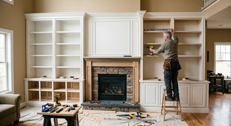 Fireplace Built Ins Installation in Alexandria, VA