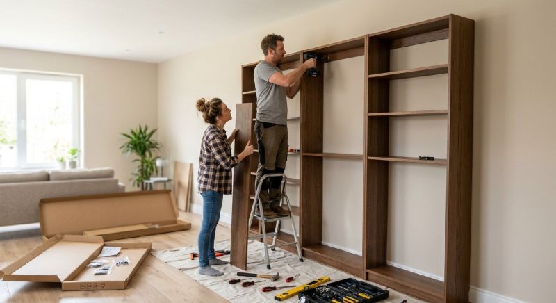 Bookcase Installation in Winston Salem, NC
