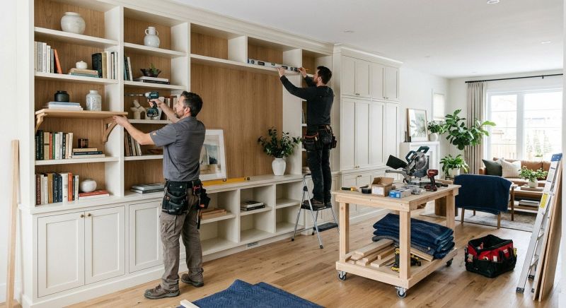 Bookcase Installation in Raleigh, NC
