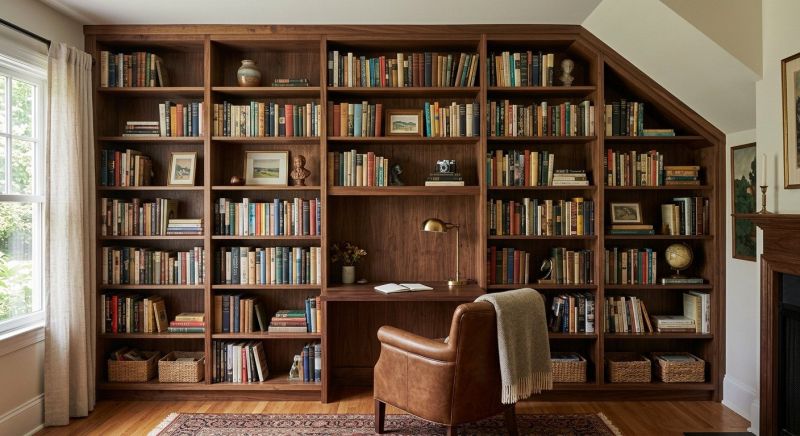 Bookcase Installation in Durham, NC