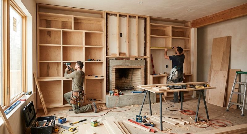 Built In Shelving Service in Alexandria, VA