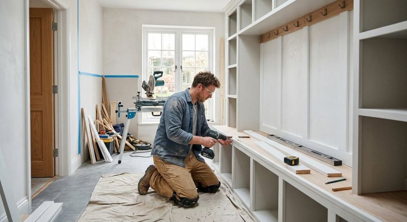 Built In Storage Installation in Annapolis, MD