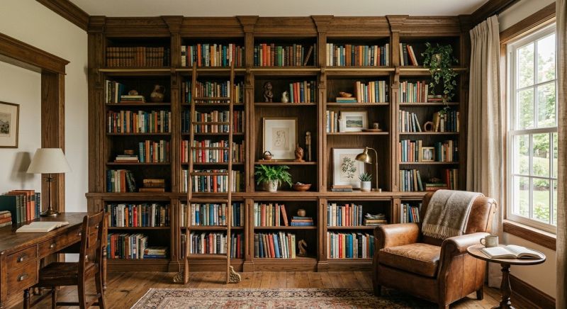 Custom Bookshelves Service in Greensboro, NC