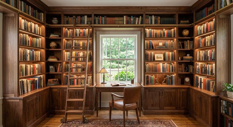 Custom Bookshelves Service in Winston Salem, NC