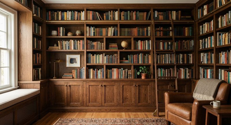 Custom Bookshelves Service in Annapolis, MD