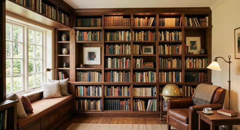Custom Bookshelves Service in Frederick, MD