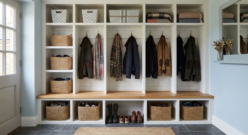 Mudroom Carpentry Installation in Annapolis, MD