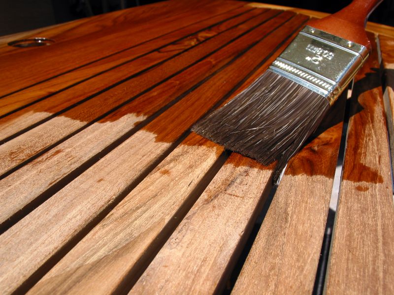 Teak Wood Refinishing Service